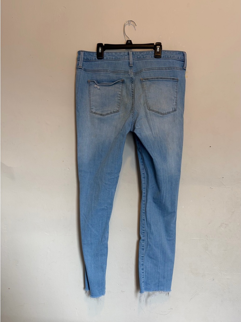 Light Blue Distressed Women’s Jeans - Picture 5 of 5